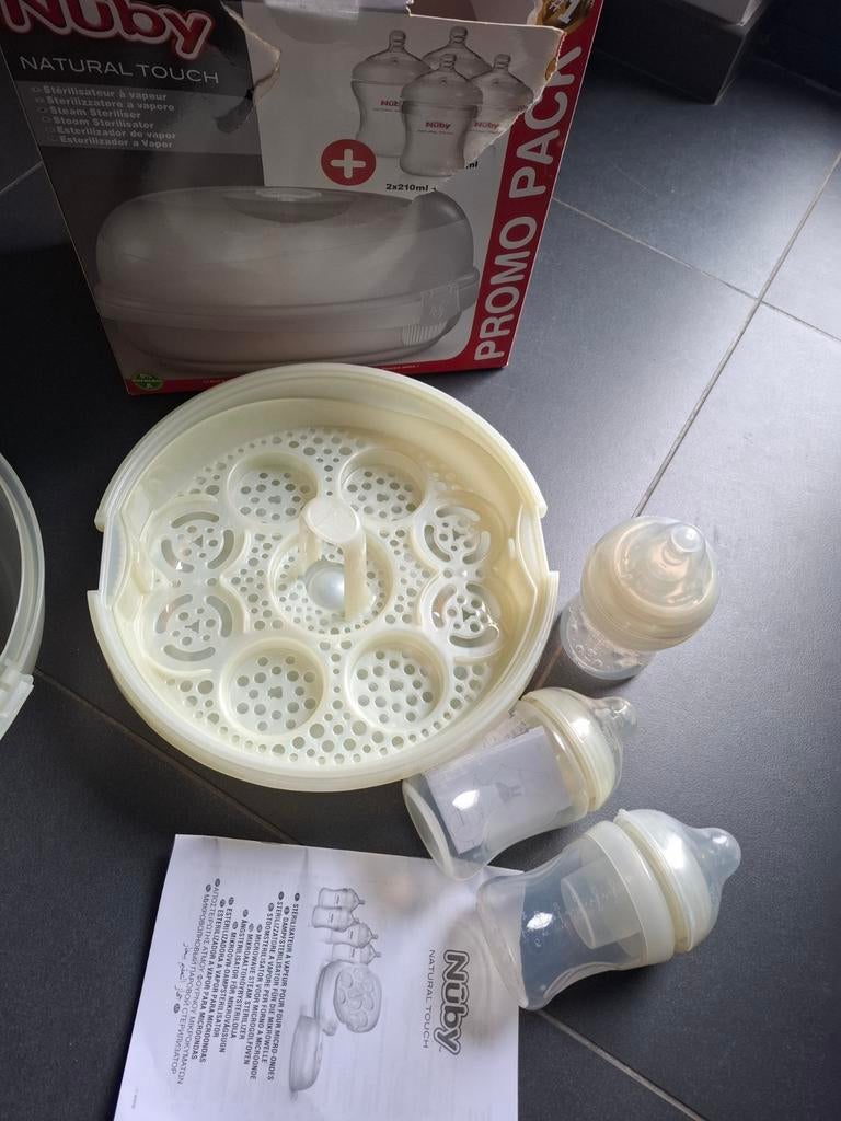 Stérilisateur avec 3 bouteilles, Enlèvement ou Envoi, Comme neuf, Stérilisateur