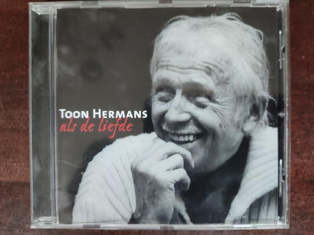 CD : TOON HERMANS - ALS DE LIEFDE, Ophalen of Verzenden, Zo goed als nieuw