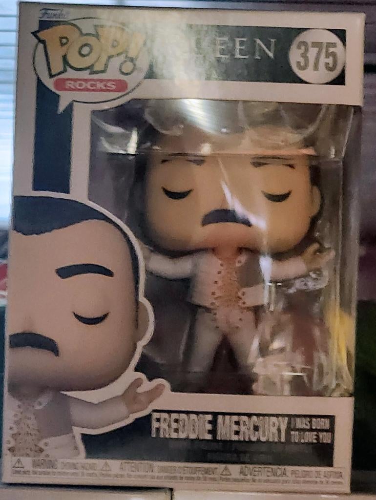 Freddie Mercury Funko, Ophalen, Nieuw, Pop, Beeldje of Miniatuur