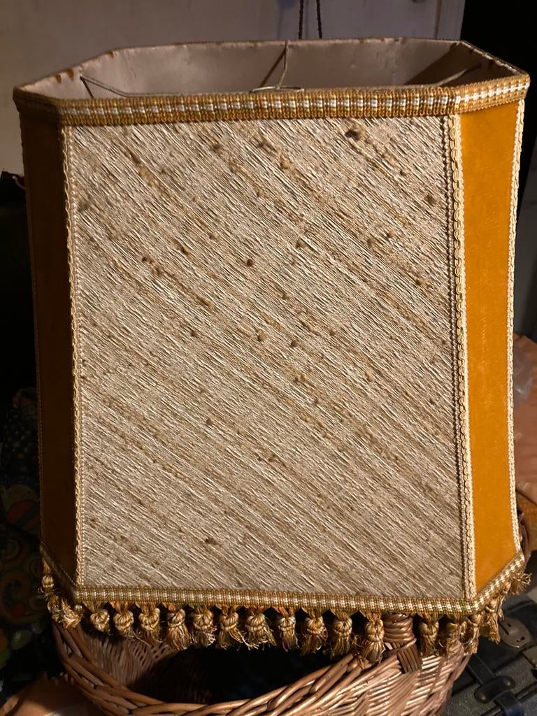 Lampenkap in stof, Ophalen, Beige