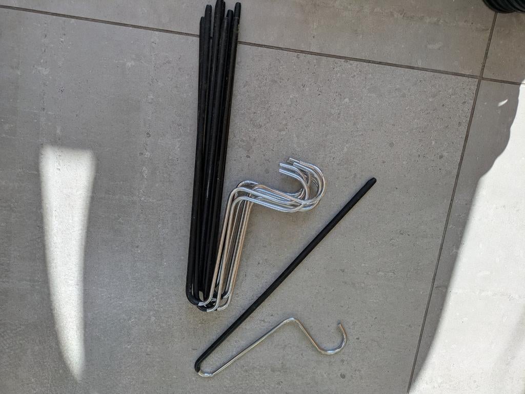 Broekhangers 10 stuks, Kleerhangers/kapstokken, Ophalen