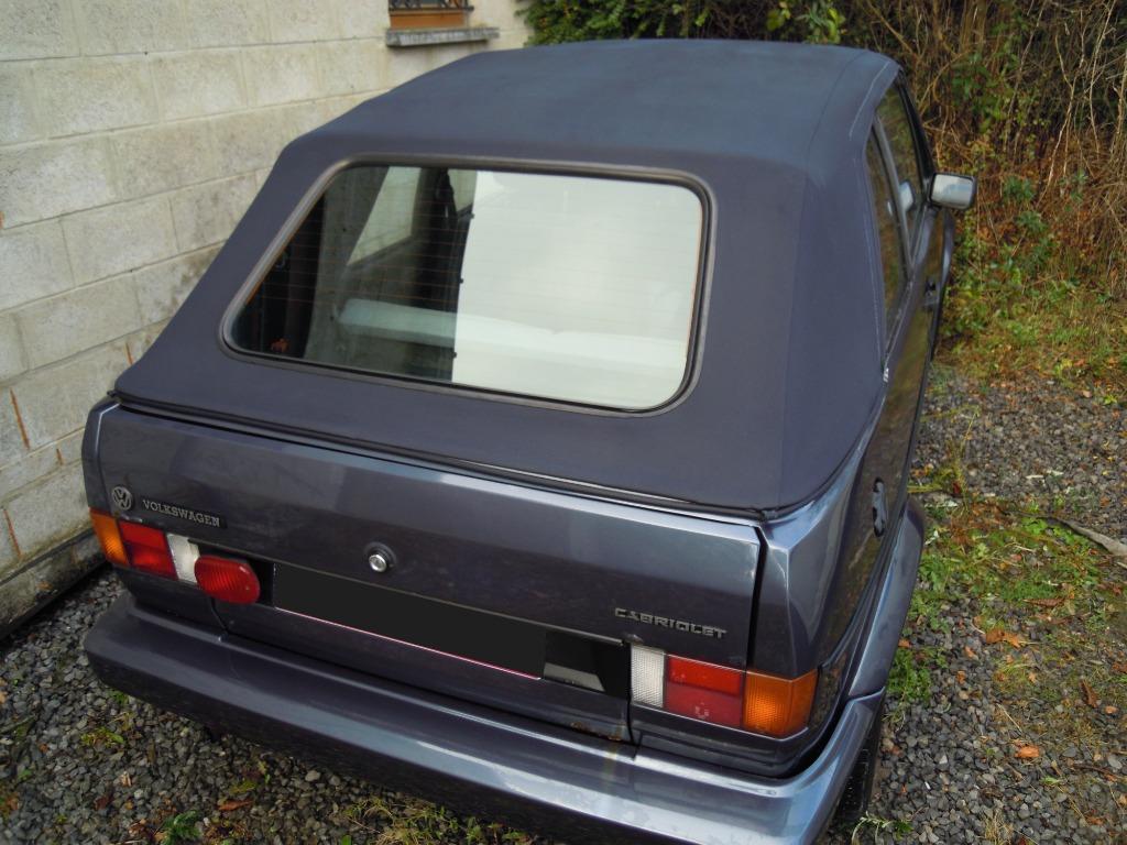 VW Golf Cabriolet mk1, Cabriolet, Boîte manuelle, 2 portes, Tissu