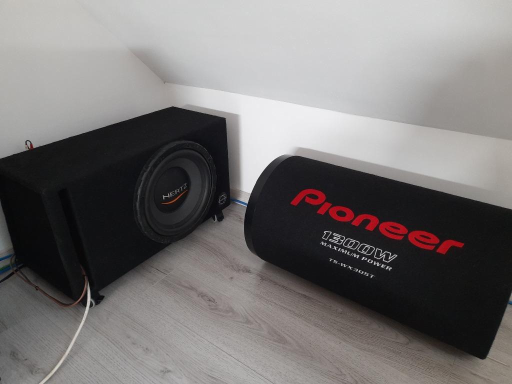 Auto subwoofers met transformator voor huis, TV, Hi-fi & Vidéo, Enceintes, Comme neuf, Subwoofer, 120 watts ou plus, Autres marques