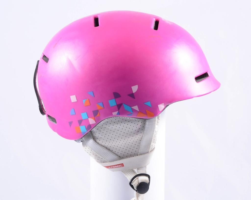 Casque de ski et de snowboard 49 51 53 54 56 cm ATOMIC JR, Carving, Enlèvement ou Envoi, Utilisé, Atomic