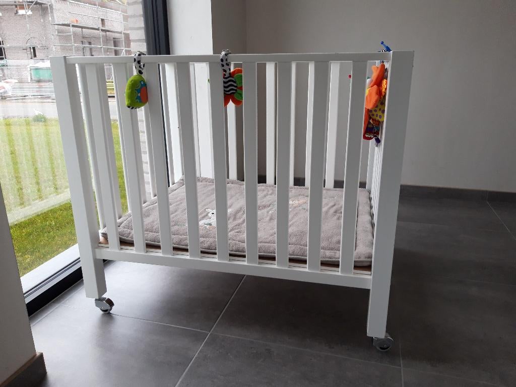 Park met wieltjes Bopita en parklegger, Kinderen en Baby's, Ophalen, Gebruikt, Rechthoekig, In hoogte verstelbaar