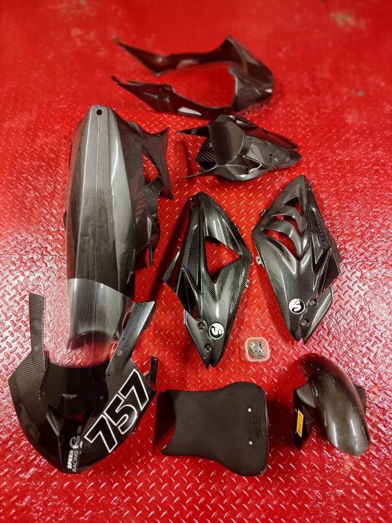 Prachtige Ilmberger carbon kuipset BMW S1000RR - HP4, Motoren, Ophalen