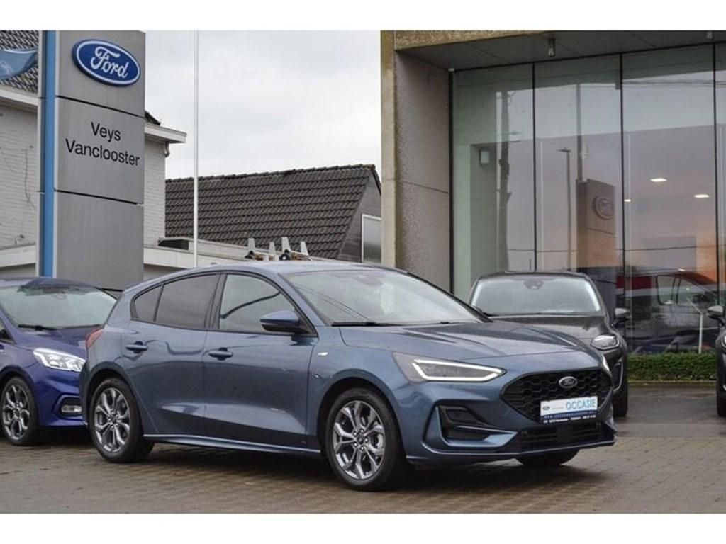 Ford Focus ST-Line mHEV 1.0i, Focus, Blauw, 155 pk, Handgeschakeld