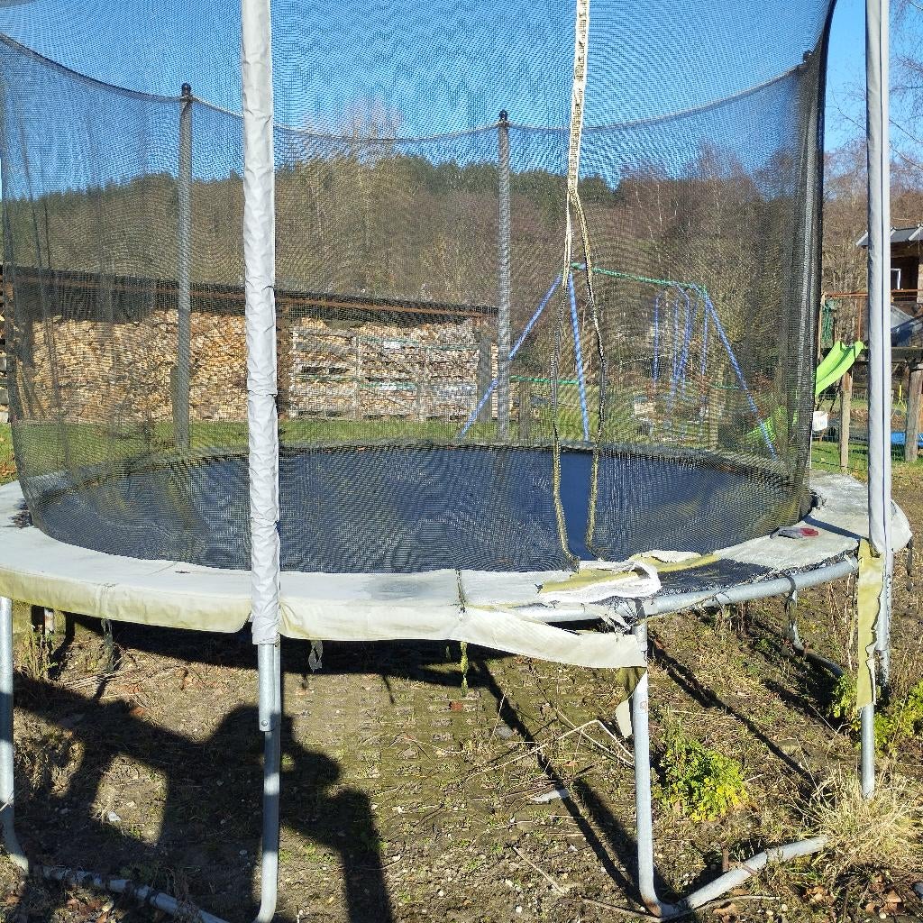 Trampoline de chez Decathlon 360 cm, Enlèvement, Utilisé