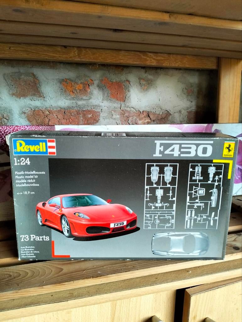 Modélisme Ferrari F 40, Enlèvement