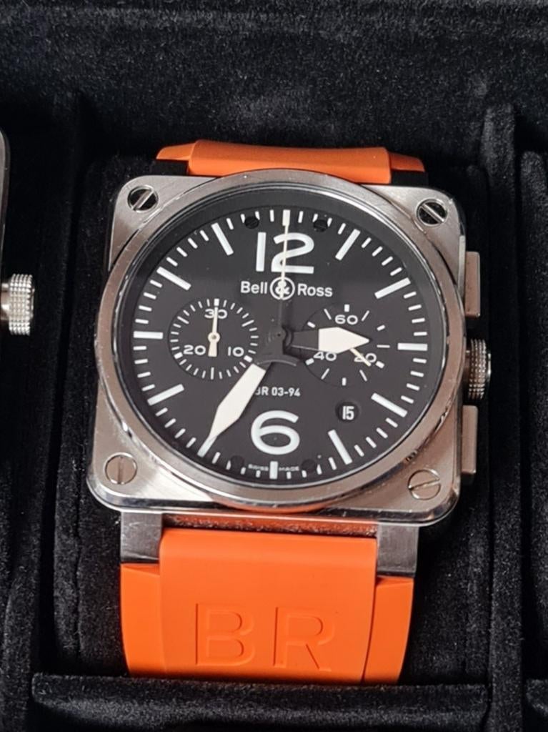 Bell & ross chrono, Ophalen