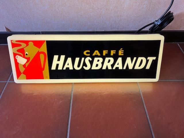 Enseigne lumineuse Caffé Hausbrandt, Enlèvement
