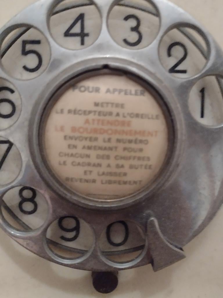 Retro Telefoon, Ophalen, Met draaischijf