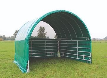 Gezocht weidetent, Stalling, 2 of 3 paarden of pony's