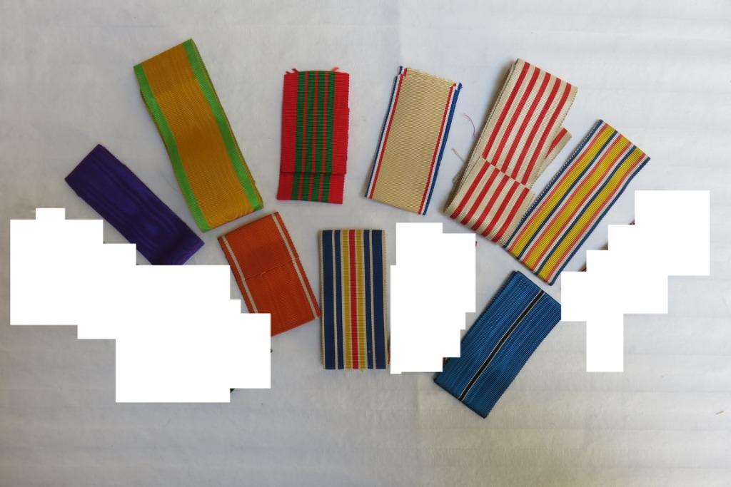 Rubans pour décoration française, Enlèvement ou Envoi, Autres, Ruban, Médaille ou Ailes