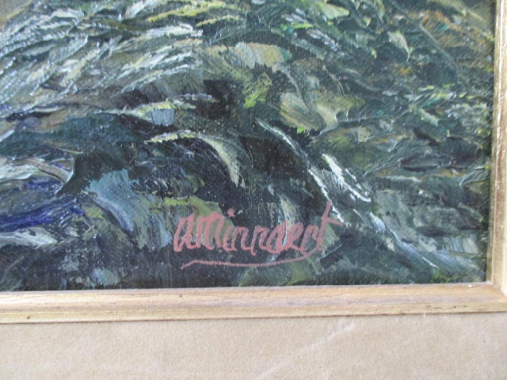 scilderij in romantische stijl - A.Minnaert, Antiek en Kunst, Ophalen, Doek