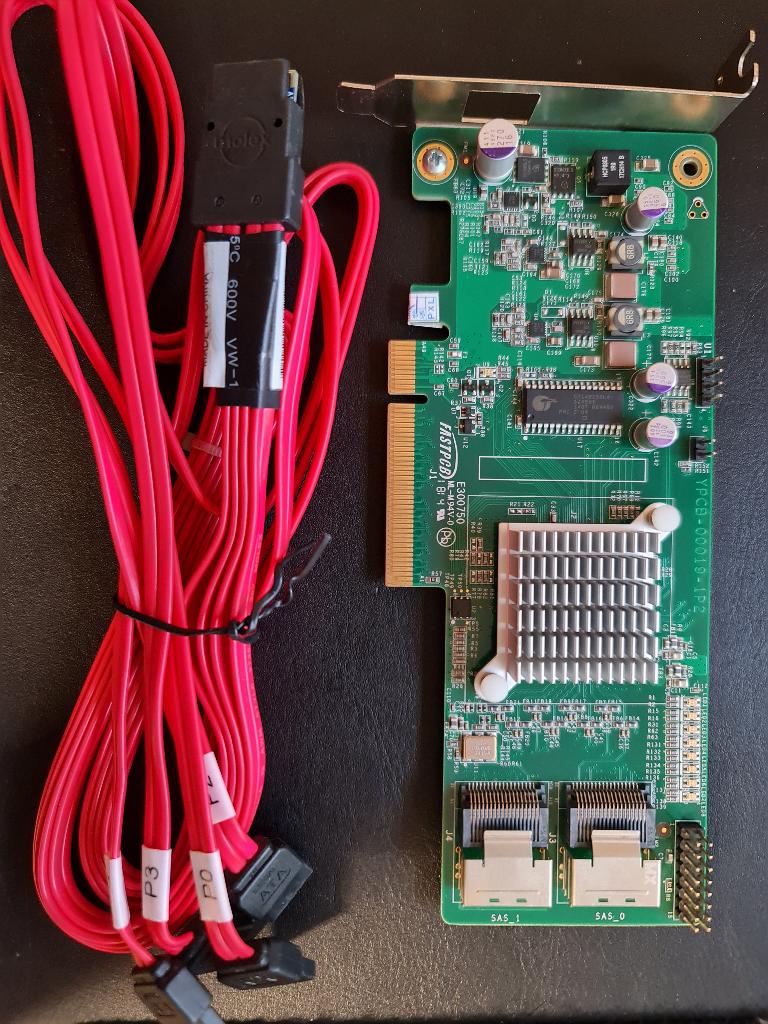 RAID card, Ophalen, Zo goed als nieuw