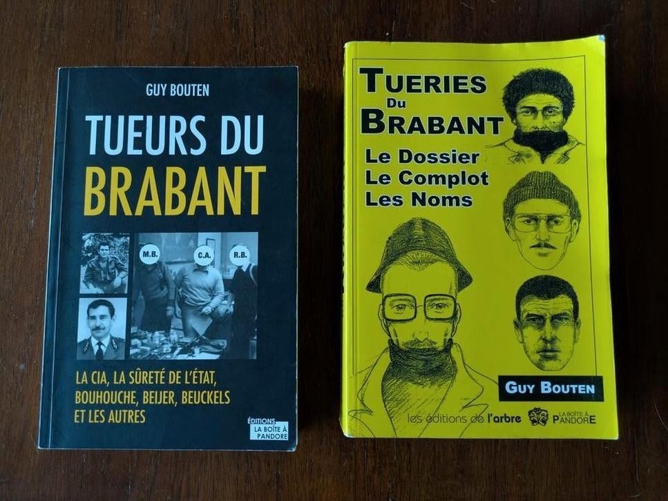 2 x livre Guy Bouten/The Nivelles gang, Enlèvement ou Envoi, Utilisé, Guy Bouten