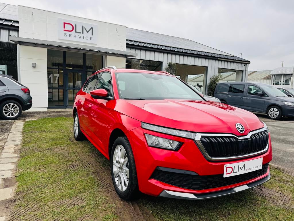 Skoda Kamiq cng ambition comme neuf super équipé 102.000km, Rouge, Euro 6, Entreprise, Anti démarrage