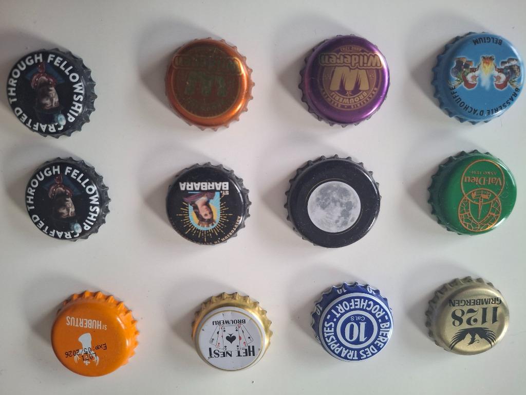 Bier brouwerij diverse bierdop kroonkurk capsules, Enlèvement ou Envoi, Utilisé, Autres types