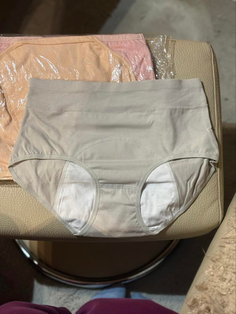 5 nieuwe lekvrije slipjes (XL)., Ophalen of Verzenden, Grijs, Slip