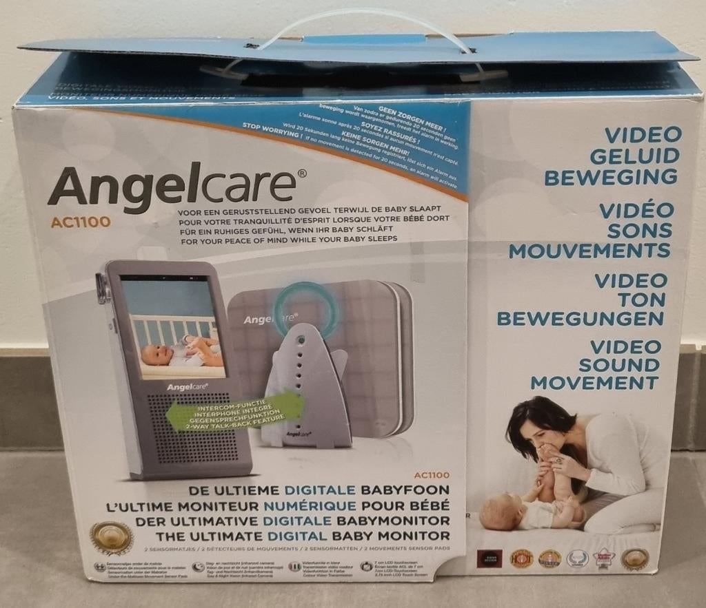 Angelcare AC1100 babyfoon, bew, video, Ophalen of Verzenden
