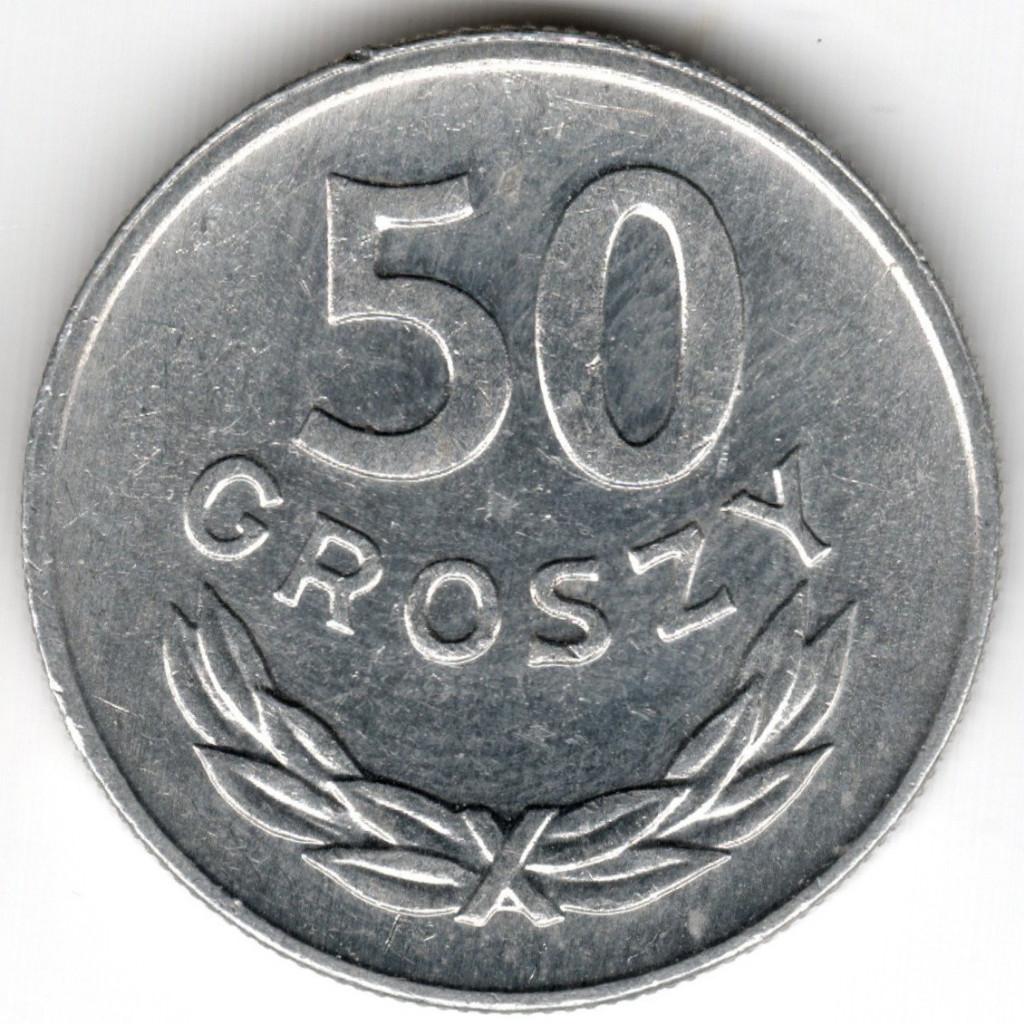 Polen : 50 Groszy 1985  Y#48.1  Ref 16291, Ophalen of Verzenden, Polen, Losse munt