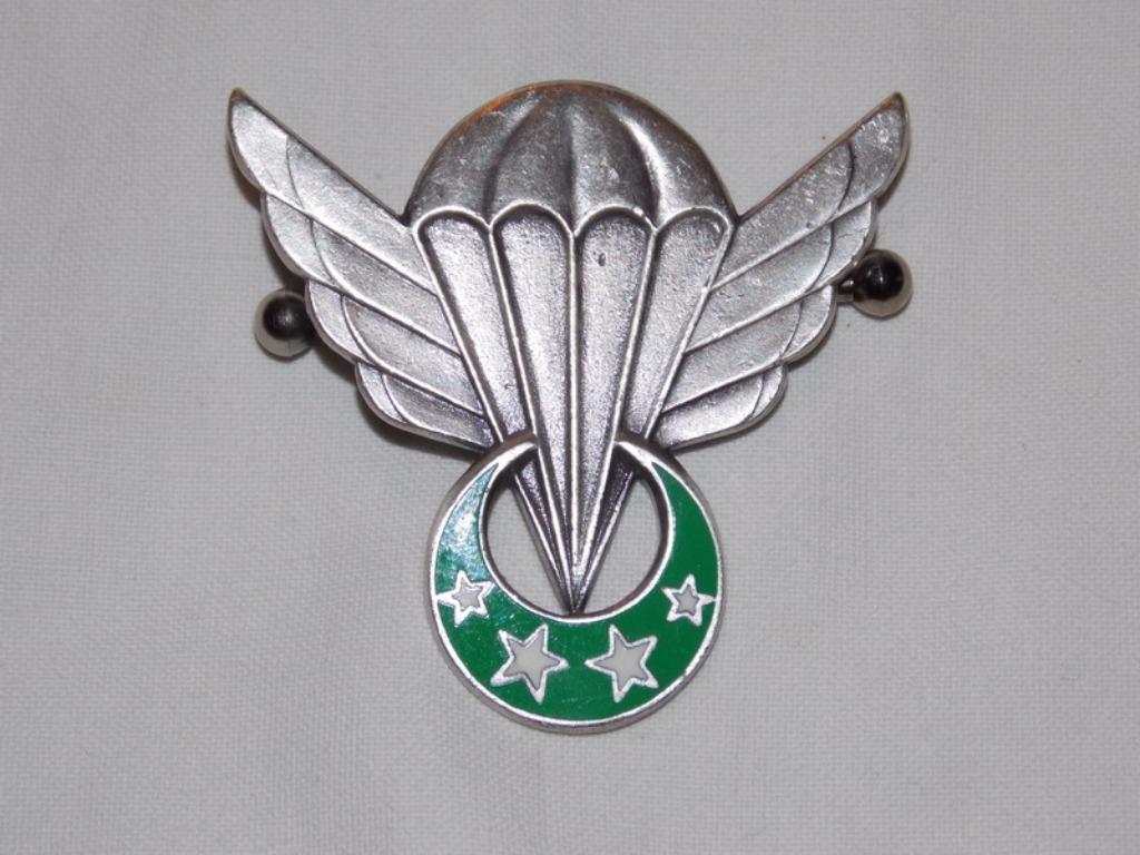 brevet Para  comorien, Enlèvement ou Envoi, Armée de terre, Ruban, Médaille ou Ailes
