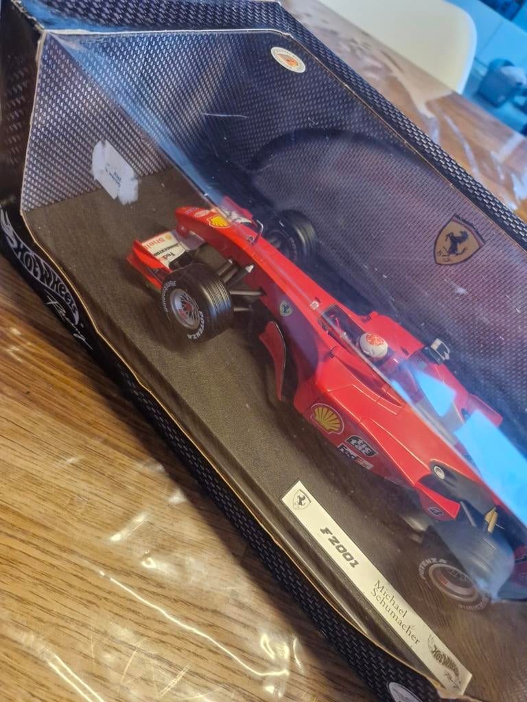 Hotwheels Ferrari F2001 Michael Schumacher, Enlèvement