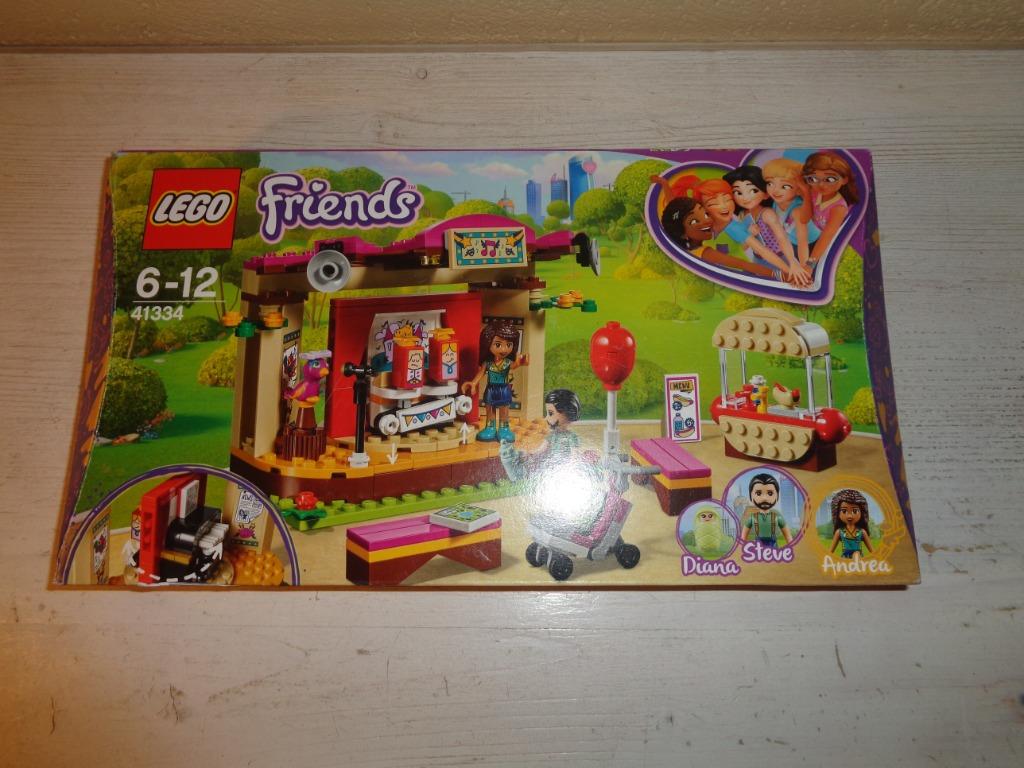 LEGO Friends Andrea's Parkprestaties - 41334, Enlèvement ou Envoi, Utilisé, Ensemble complet, Lego