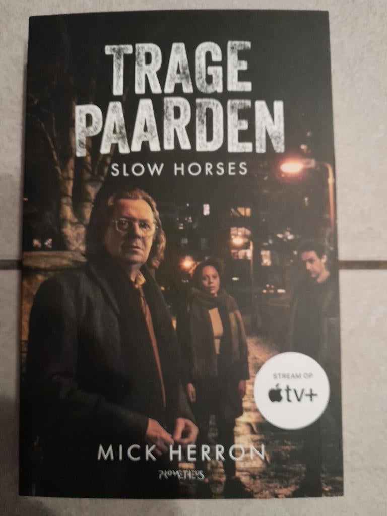 Mick Herron - Trage paarden, Ophalen, Zo goed als nieuw, Mick Herron