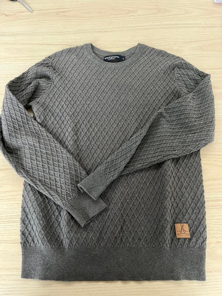 Grijze trui Bruce & Butler - Nieuw - Maat M/L, Maat 52/54 (L), Ophalen of Verzenden, Grijs, Nieuw