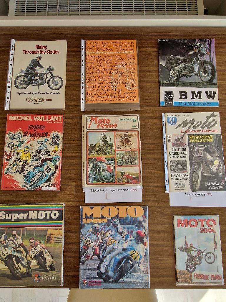 Diverse motorboeken, tijdschriften en magazines, Enlèvement ou Envoi
