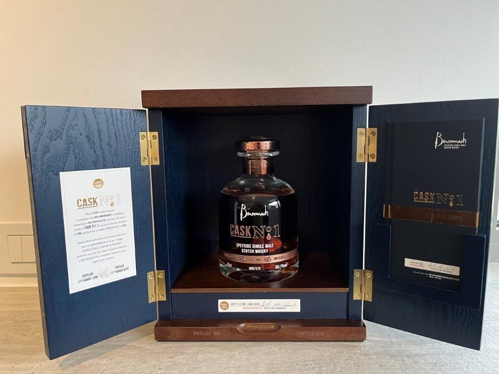 Benromach 1998 Fût N1 / 20ème Anniversaire, Collections, Vins, Neuf, Enlèvement