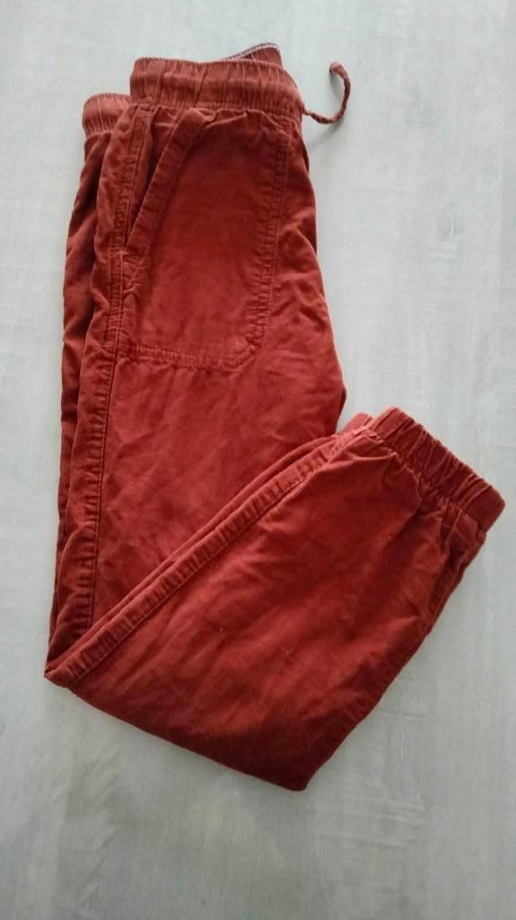 gevoerde lange broek maat 128 H & M, Kinderen en Baby's, Kinderkleding | Maat 128, Zo goed als nieuw, Jongen of Meisje, Broek