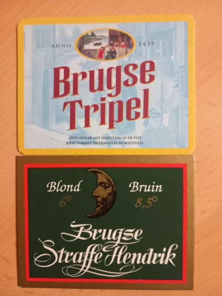 Sous-bocks Bruges (321), Enlèvement ou Envoi, Comme neuf