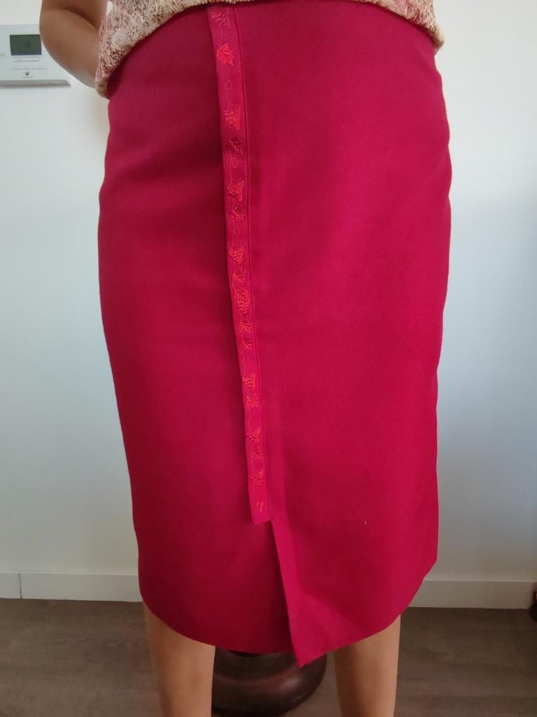 Jupe midi vintage taille 44, Enlèvement ou Envoi, Comme neuf