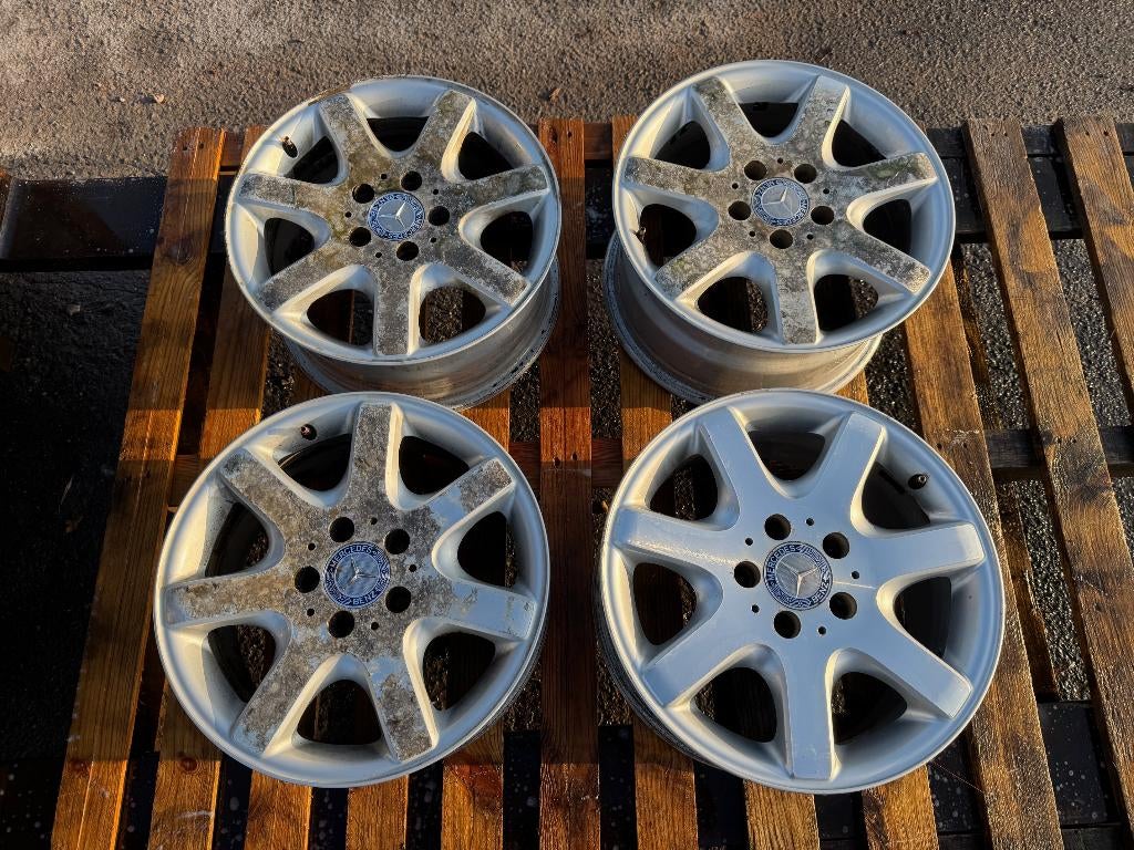 4 jantes alu Mercedes SLK 16 pouces, Enlèvement, Utilisé, Mercedes-Benz