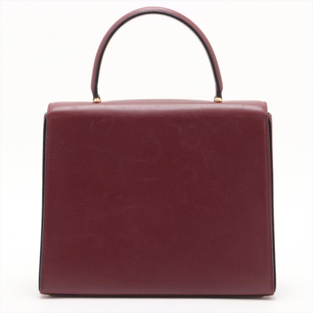 Sac Cartier Must Line, Envoi, Utilisé, Rouge, Sac à main
