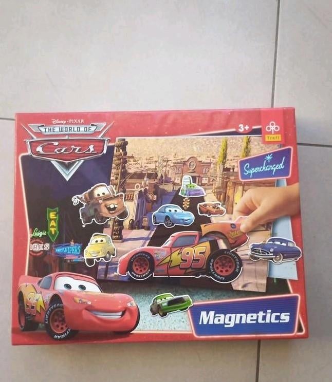 Disney Cars Magnetics, Ophalen of Verzenden, Gebruikt