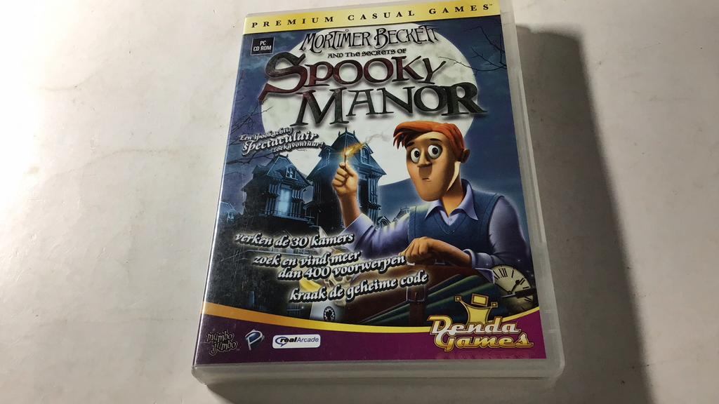 Mortimer Beckett et les secrets de Spooky Manor, PC (p3), Enlèvement ou Envoi, Comme neuf, Aventure et Action, À partir de 3 ans