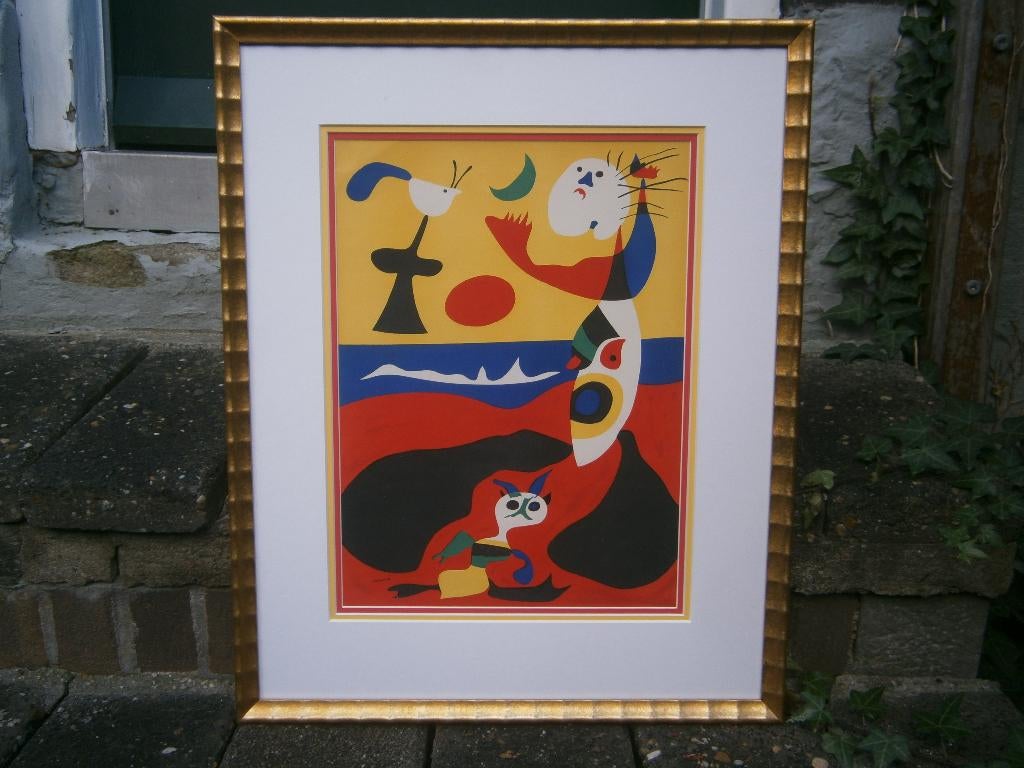 Originele litho van Joan Miró, 1938, Summer, Antiek en Kunst, Kunst | Litho's en Zeefdrukken, Ophalen of Verzenden