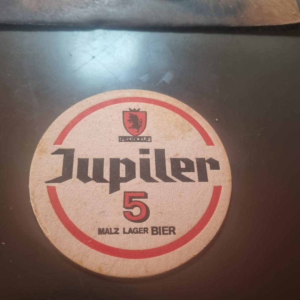 Sous Bock Jupiler (modèle 6), Verzamelen, Ophalen of Verzenden, Gebruikt, Viltje(s), Jupiler
