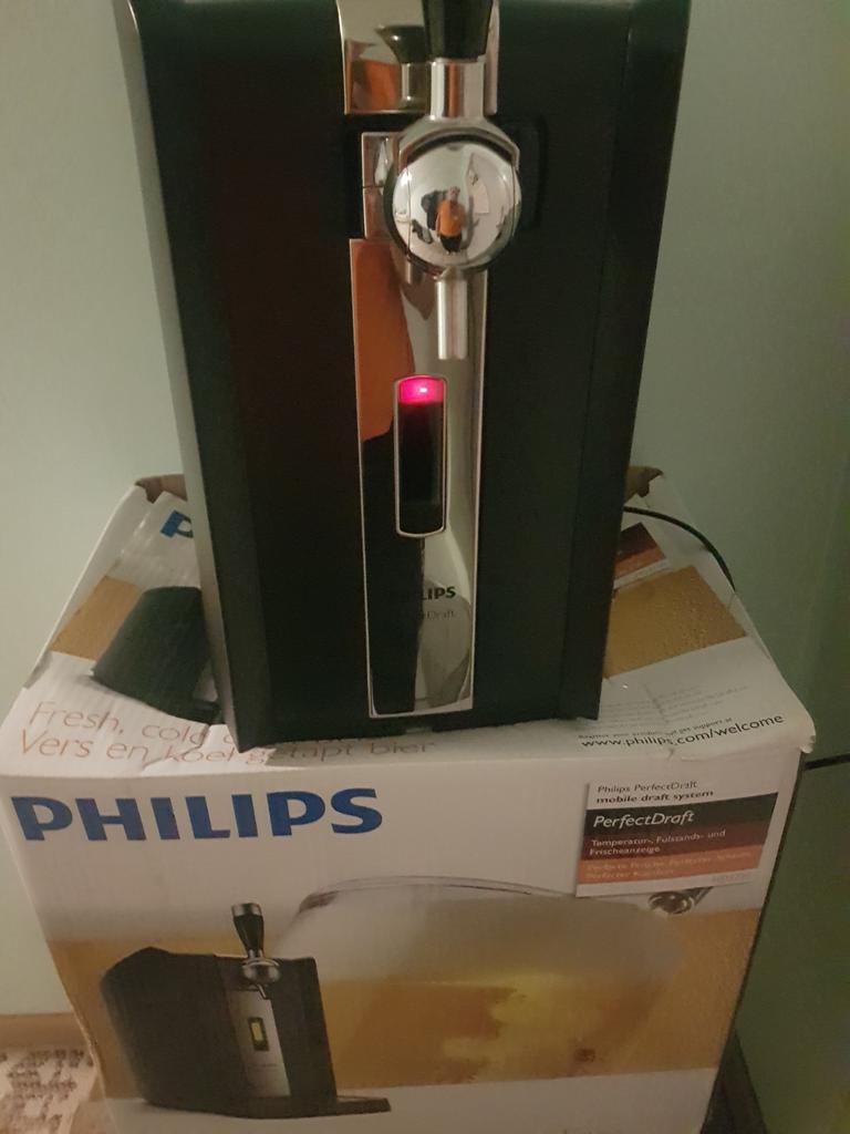 Philips perfect draft hd3720 nog nieuw120 euro of bod, Elektronische apparatuur, Thuistapinstallaties, Ophalen of Verzenden, Philips