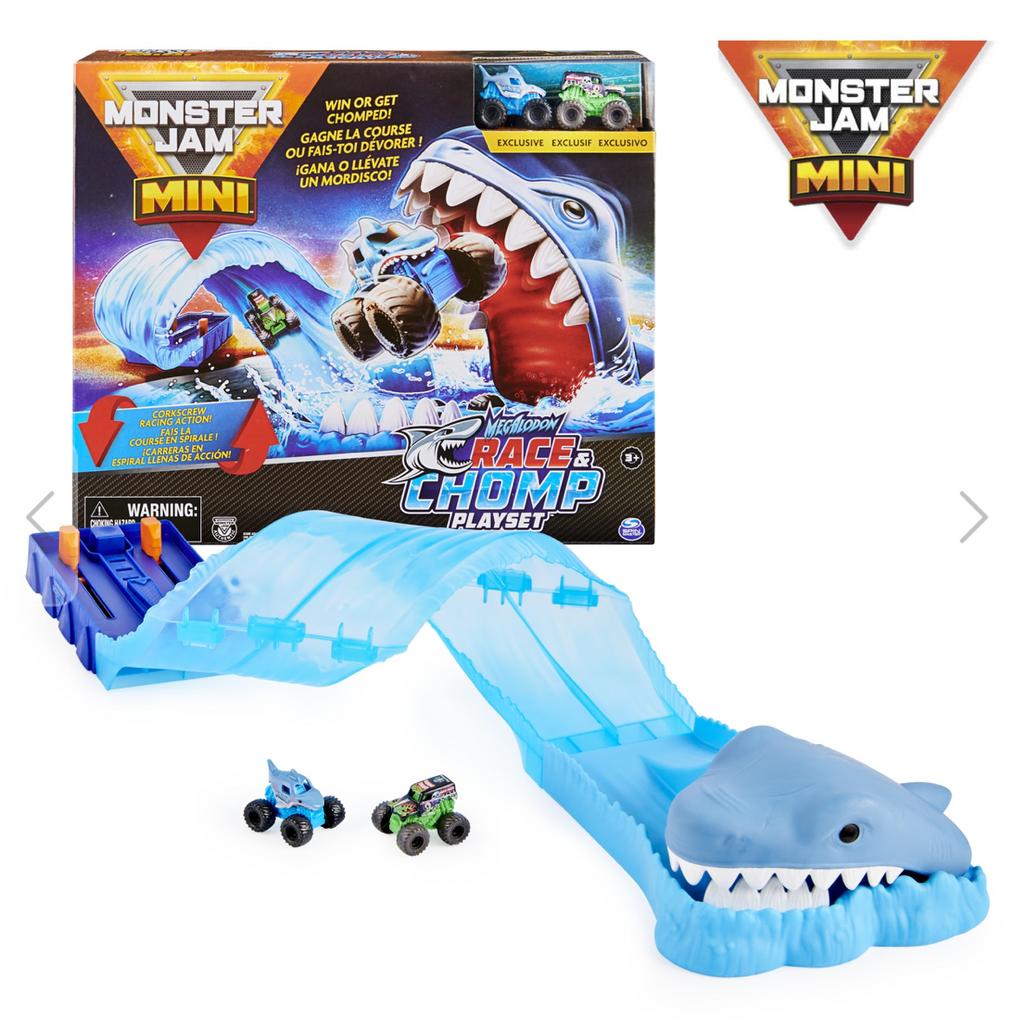 Monster Jam Mini autobaan, Kinderen en Baby's, Ophalen, Zo goed als nieuw