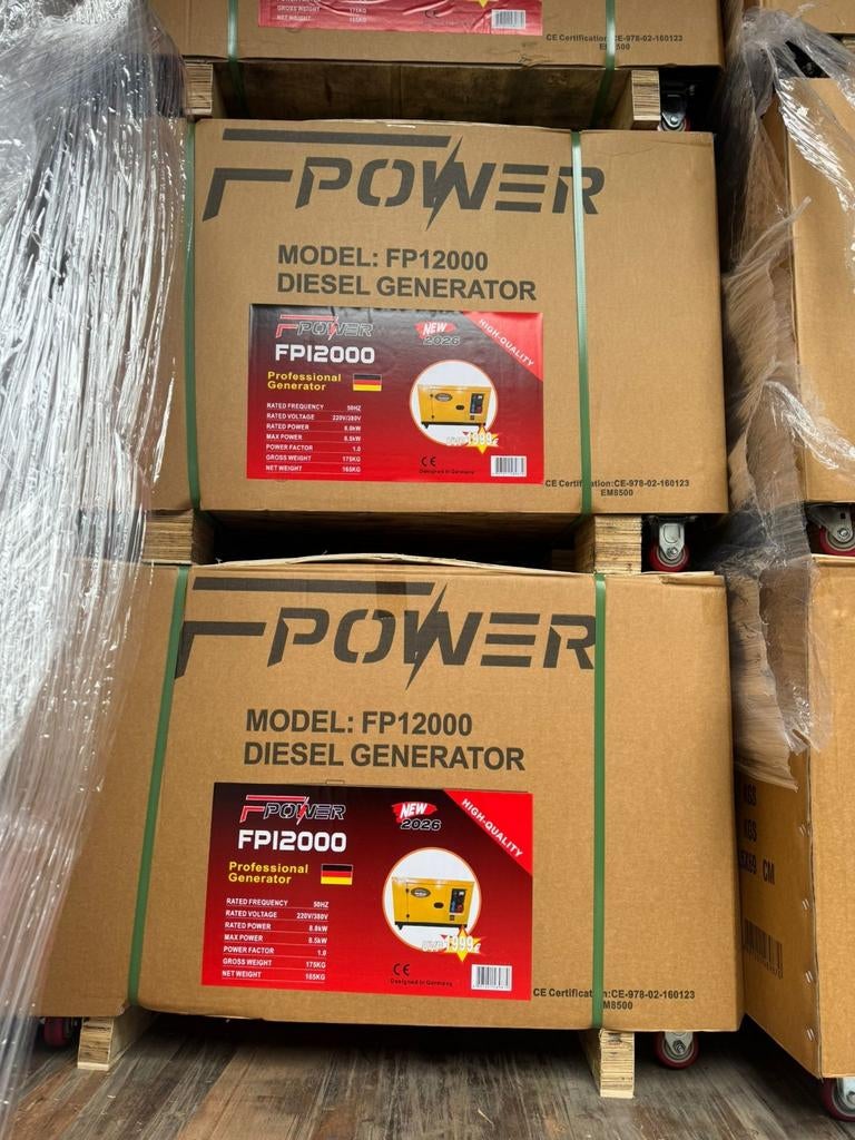 Professionele nieuwe modellen diesel generator 8,5kva groupe, Ophalen of Verzenden