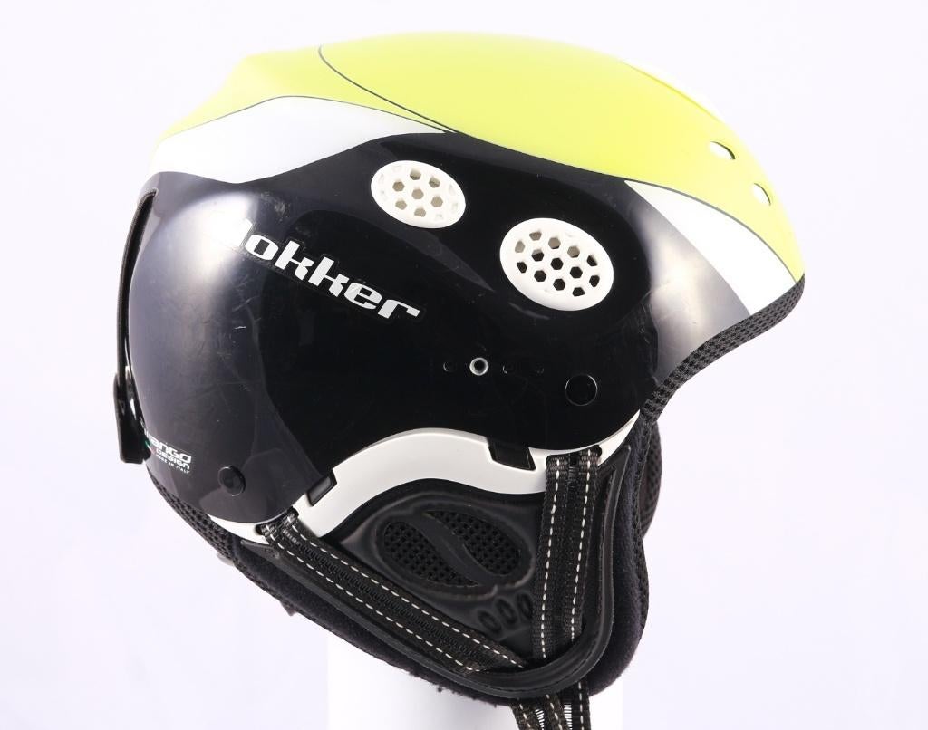 Casque de ski snowboard 52 53 54 cm SLOKKER JAKY JUNIOR, Enlèvement ou Envoi, Utilisé, Ski, Carving