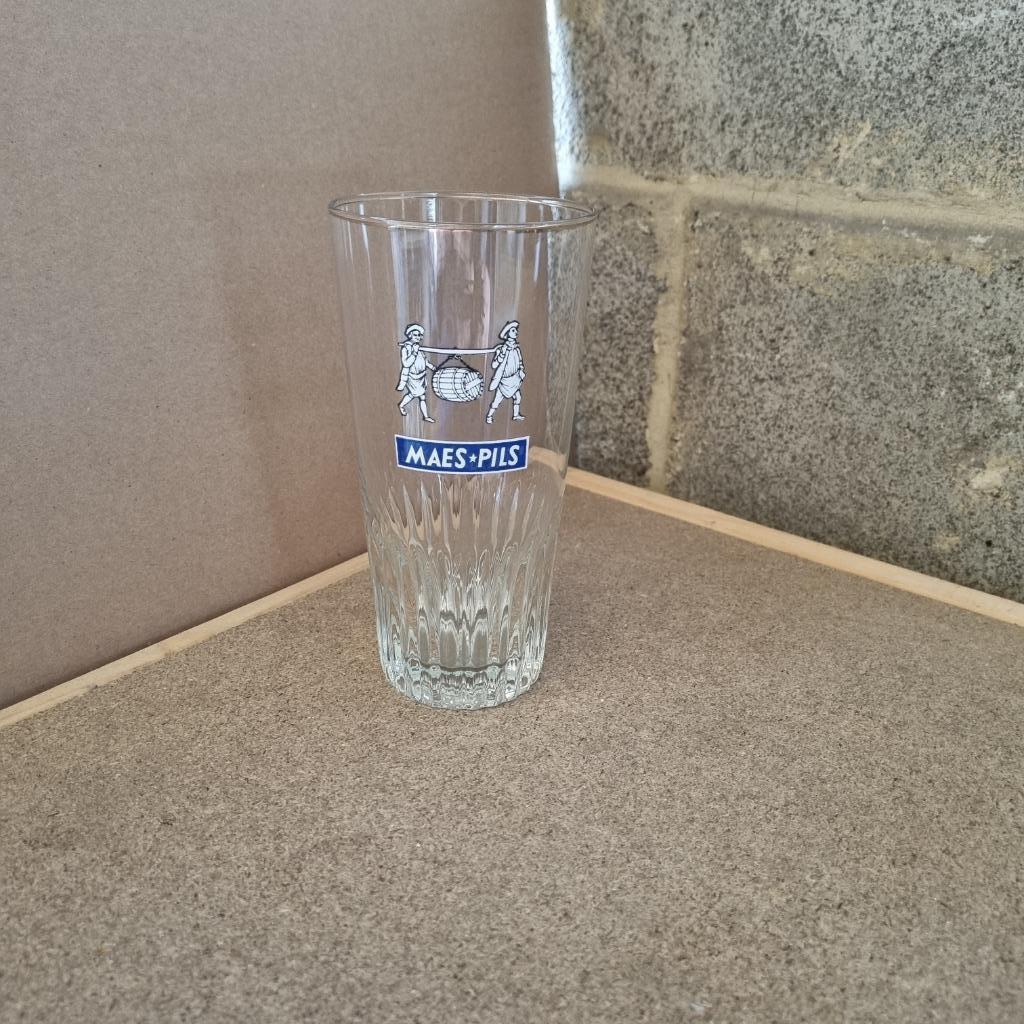 Verre Maes Pils (modèle 4), Enlèvement ou Envoi, Utilisé, Verre ou Verres, Autres marques