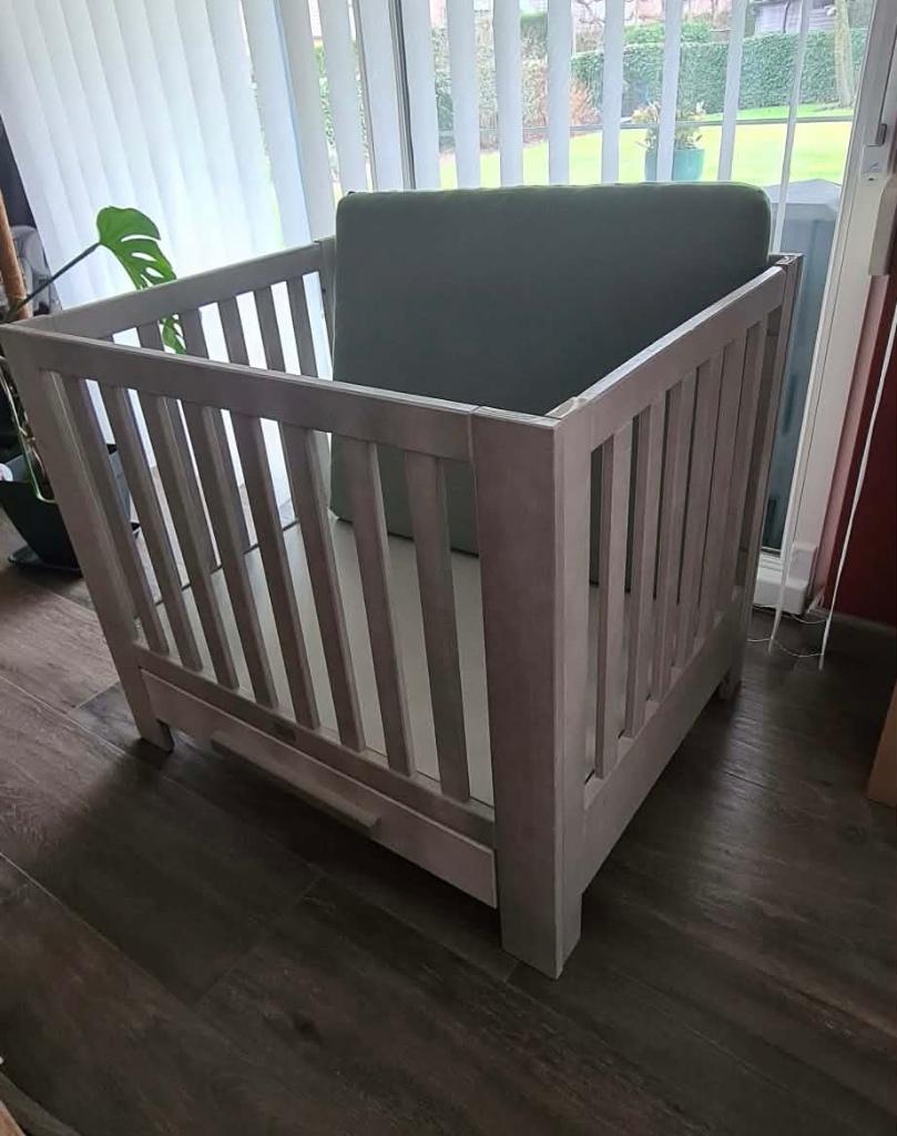 Baby park, Kinderen en Baby's, Babyparken, Ophalen, Gebruikt, Rechthoekig, In hoogte verstelbaar