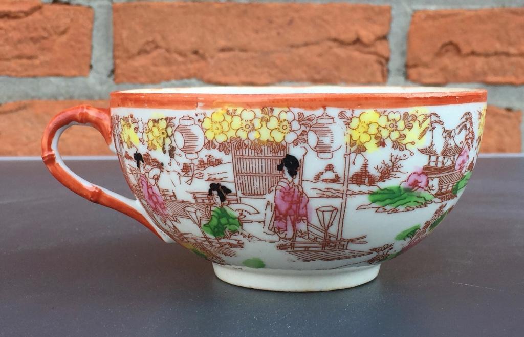 Chinees theekopje, Antiek en Kunst, Ophalen of Verzenden