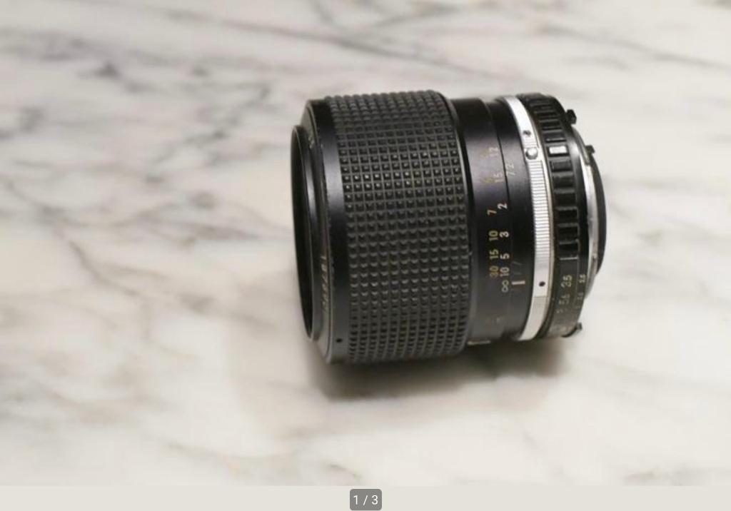 Nikon E-Zoom 36-72 mm/3,5 AIS, Enlèvement ou Envoi, 1960 à 1980, Lentille ou Lentilles